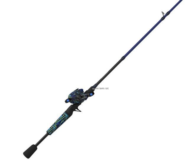 ZEBCO GREEN/BLUE BAITCAST COMBO