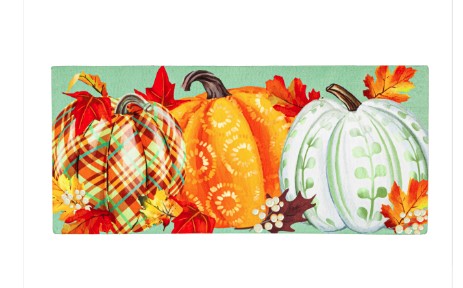 PAINTED PUMPKINS SWITCH MAT