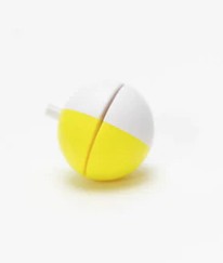 YELLOW EZON SMALL BOBBER 1"