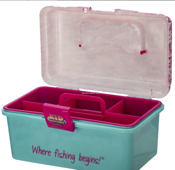 PINK KIDS TACKLE BOX