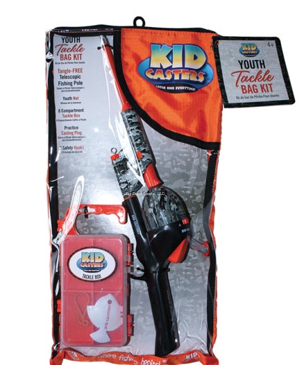 ORANGE KIDS TACKLE BOX