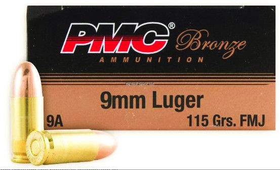 BRONZE 9MM 115GR 50RND