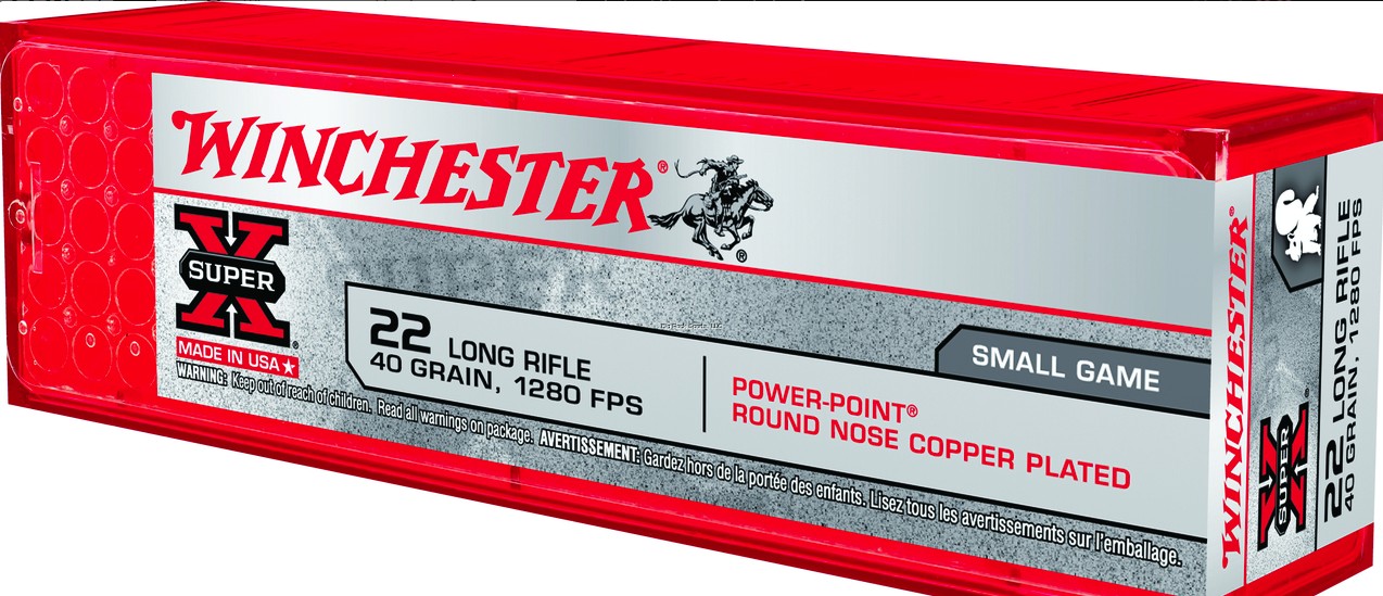 WIN 22LR POWER POINT 40 GRAINS