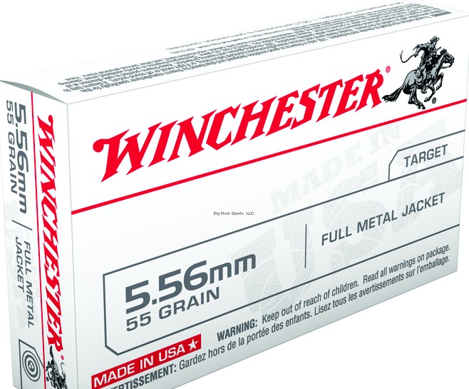 5.56 FMJ M193 55GRN 20RNDS