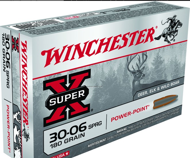 WINCHESTER 30-06SPR 180GRN 20R