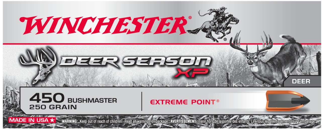 WIN 450BUSHMASTER 250GR 20RND