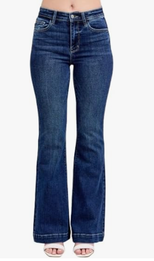 DARK HW TROUSER FLARE