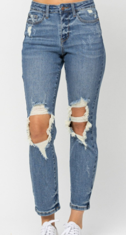 HW DESTROYED BF FIT JEAN