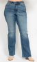 TUMMY CONTROL CUT HEM JEAN