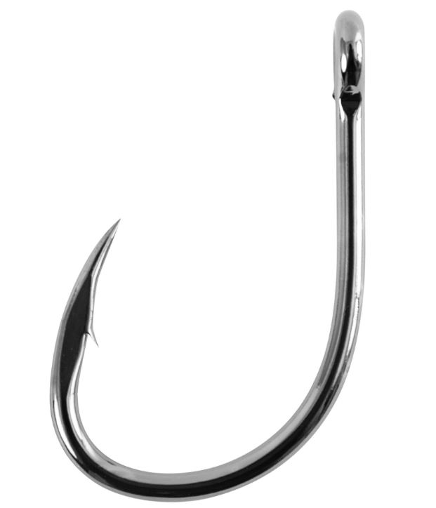 BLACK LIVE BAIT HOOK SZ 1 6PK
