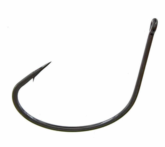 BLACK SHINER HOOK SZ 1/0 6PK