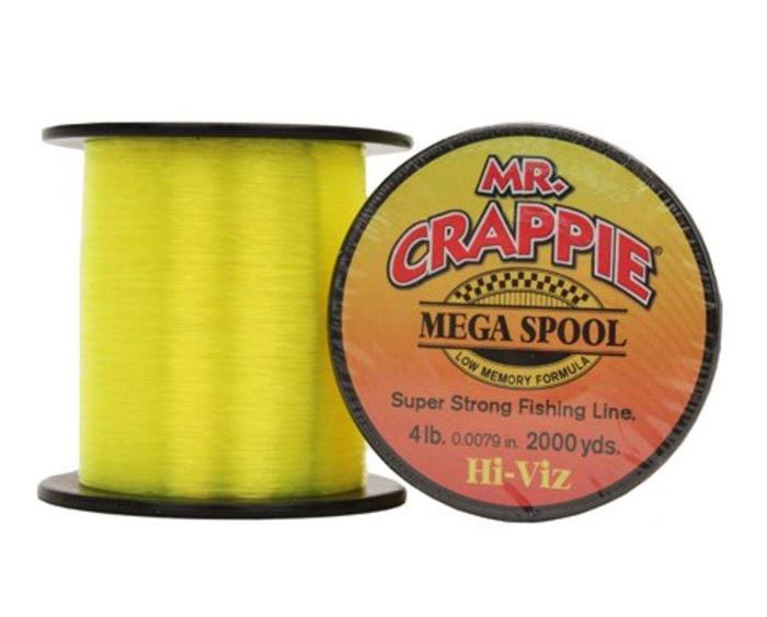 HI-VIZ MONOFIL LINE 4LB 200YDS