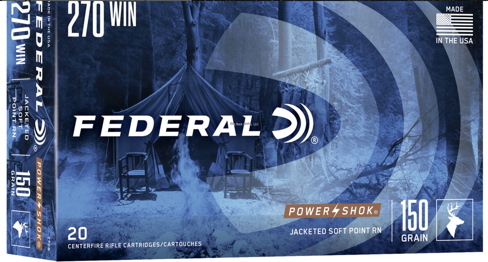 FEDERAL 270WIN 150GRN 20RND