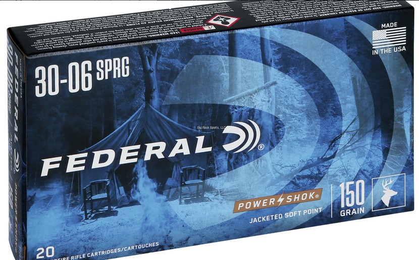 FEDERAL 30-06 SP 150 GRN 20RND