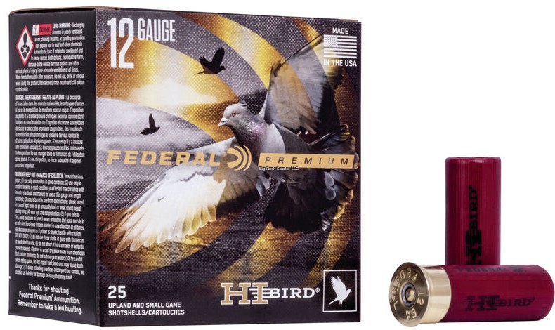 FEDERAL HI-BIRD 12GA 2-3/4 25R