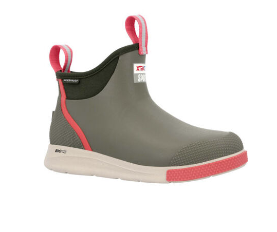 WMN OLIVE ANKLE DECK BOOT