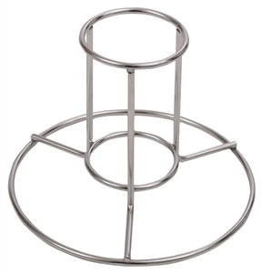 STEEL BEER CAN CHICKEN RACK