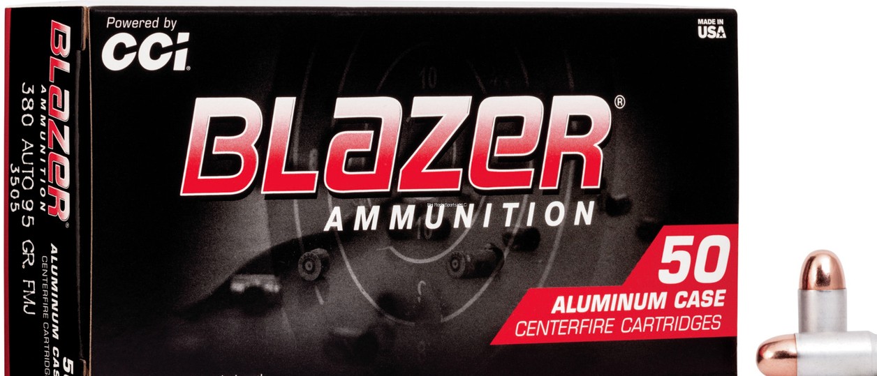 CCI 380AUTO 95GRN 50ROUND FMJ