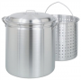 STOCK POTS WITH LID &BASKET 60QT