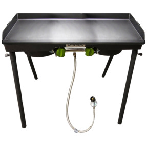 PATIO STOVE W/GRIDDLE TAPPER