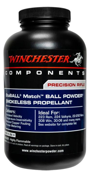 WINCHESTER MATCH RIFLE POWDER