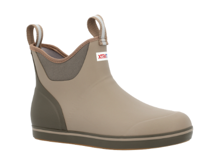 M EARTH BROWN ANKLE DECK BOOT