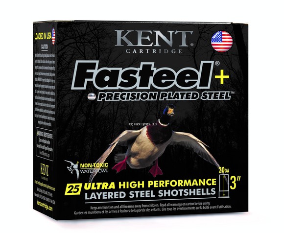 KENT FASTEEL+ 20GA 3" 1OZ 25RNDS