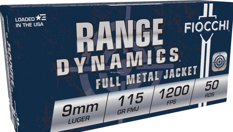 FIOCCHI 9MM FMJ 115GRN 50RND