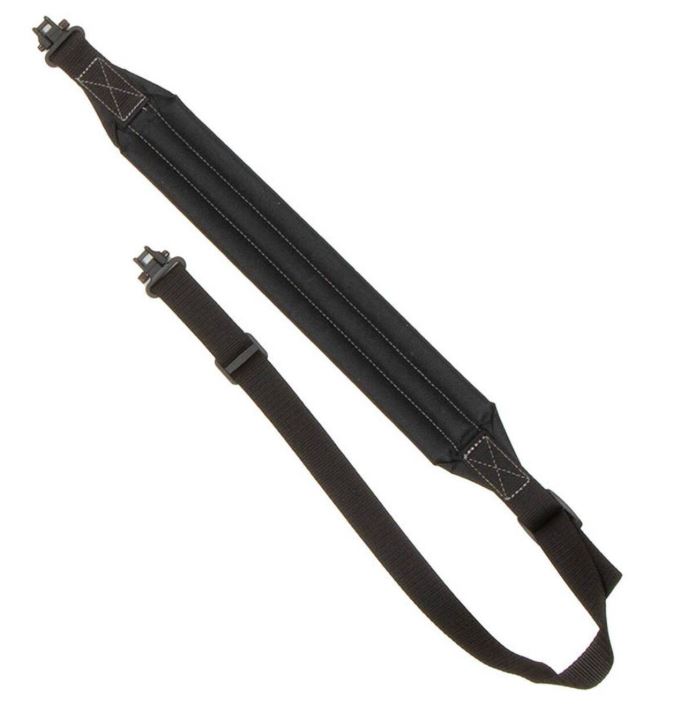 PADDED RIFLE SLING W/SWIVELS