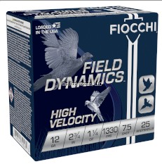FIOCCHI HV 12GA 2-3/4" CASE