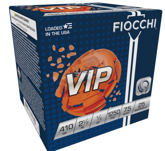 "FIOCCHI VIP 410GA 2-1/2"" 25RDS