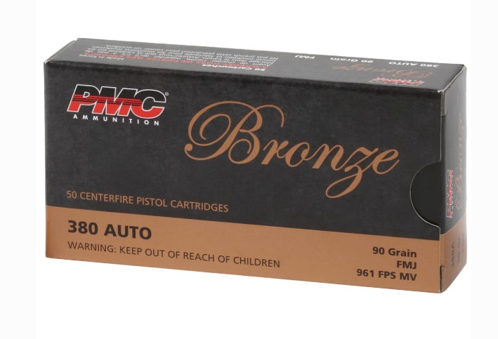 PMC 380 90GR FMJ 50RD