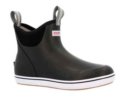WMN BLACK ANKLE DECK BOOT