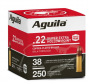 AGUILA 22LR HP 38GRN 250RND