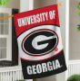 UGA HOUSE SUEDE FLAG