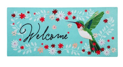 HUMMINGBIRD WELCOME SWITCH MAT