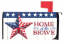 HOME OF THE BRAVE MAILBOX COVER