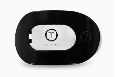 JET BLACK MED FLAT CLIP