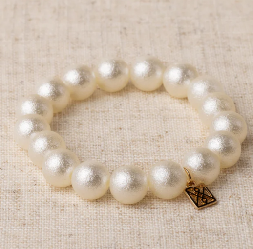 BRACELET CHRISTIE COTTON PEARL