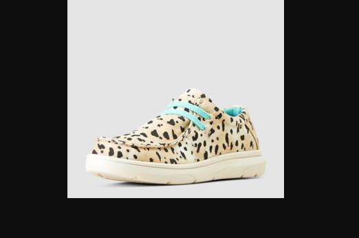 YTH ANIMAL PRINT HILO SHOE