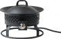 STEEL PATIO FIRE PIT 18-1/2IN