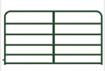 6 BAR GREEN RND CRN GATE 8'