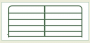 6 BAR GREEN RND CRN GATE 10'