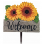 SUNFLOWERS GARDEN STAKE