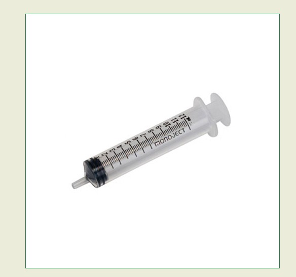 SYRINGE ONLY-REGULAR TIP 6CC