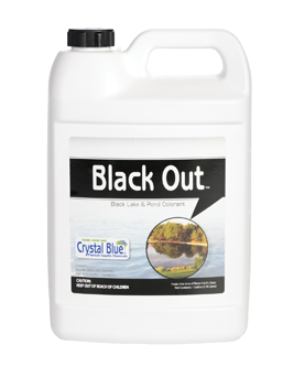 BLACK OUT POND DYE - 1 GAL