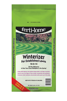 WINTERIZERFOR LAWNS 10-0-14 40LB