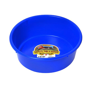 5 QUART PAN BLUE