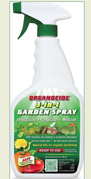 ORGANOCIDE 3-IN1 GARDEN SPRAY 24OZ
