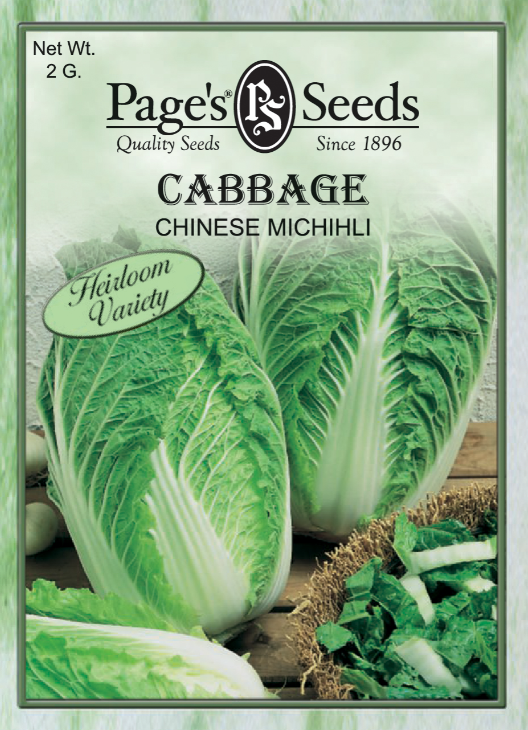 CHINESE MICHIHLI CABBAGE 2GR